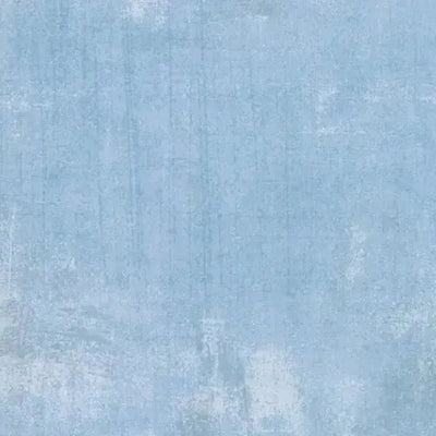 Tela de Algodón Ancha Blue Cosmic Grunge - Calidad Premium