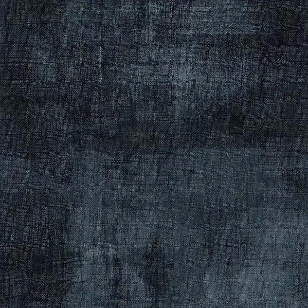 Blue Dark Denim Dry Brush Cotton Wideback Fabric per Yard