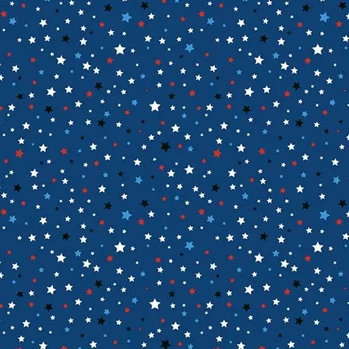 Blue Daydreamer Cotton Wideback Fabric - Premium Quality