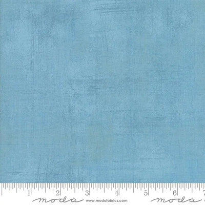 Blue Grunge Basics Crystal Sea Fabric - 44"/45" Per Yard
