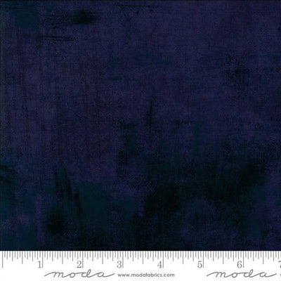 Tela Graphite Blue Grunge Basics - 44"/45" por Yarda
