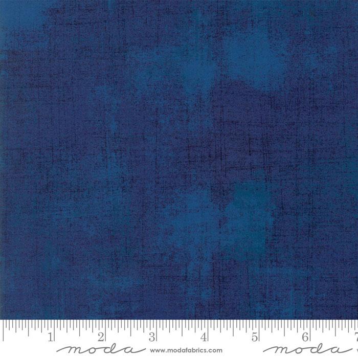 Tissu Blue Grunge Basics Regatta - 44"/45" par yard