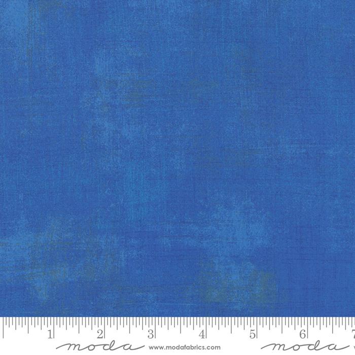 Tissu Royal Blue Grunge Basics - 44"/45" par yard