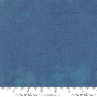Tela Azul Grunge Basics Mar - 44"/45" por Yarda