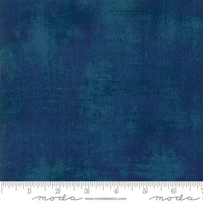 Blue Grunge Basics Storm Fabric - 44"/45" Per Yard