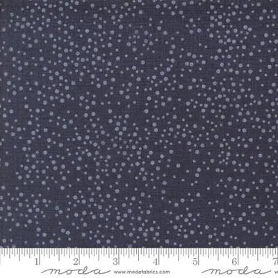Tela de algodón azul Superbloom Dotty con textura - 44"/45" por yarda