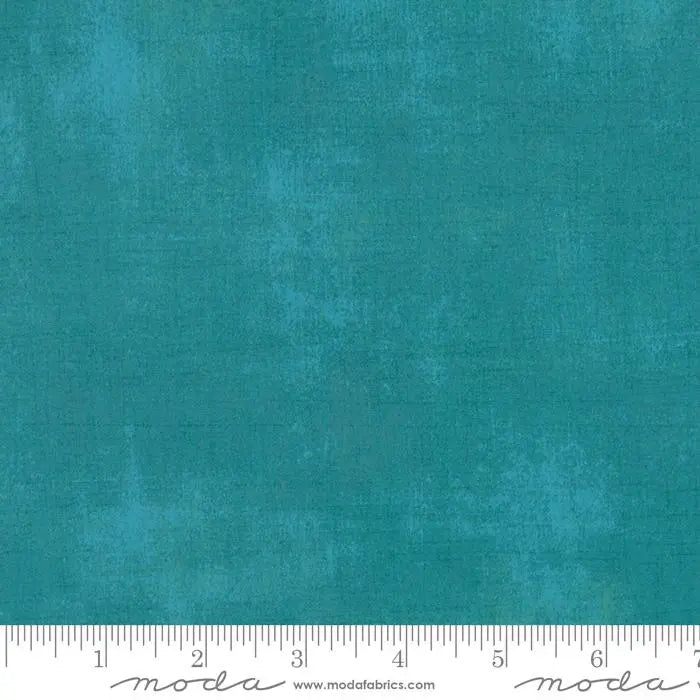 Tela Básica de Grunge Turquesa Azul Océano 44"/45" por Yarda