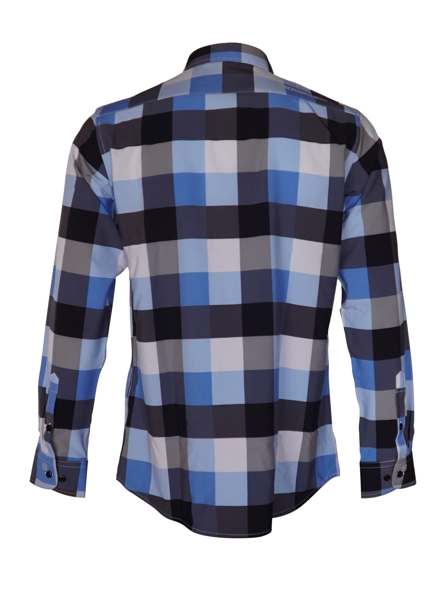 Titan Long Sleeve Shirt - Striking Blue Design - Korvel