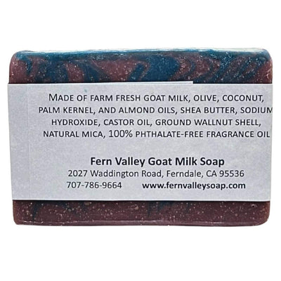 Natural Goat Milk Soap | Exfoliating Blueberry Cobbler