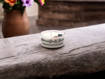 Premium Botanical Gin & Juniper Tealight Candle - 1oz