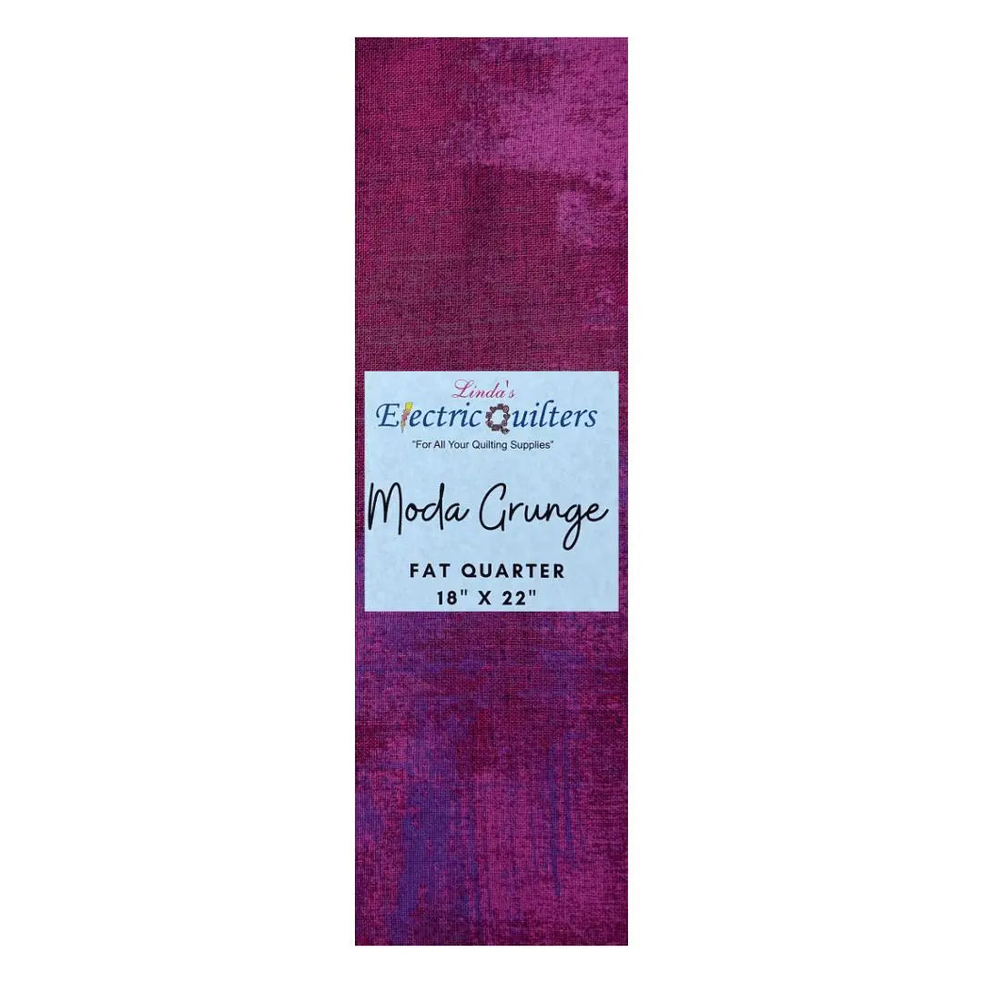 Fat Quarter Grunge Moda Boysenberry 335