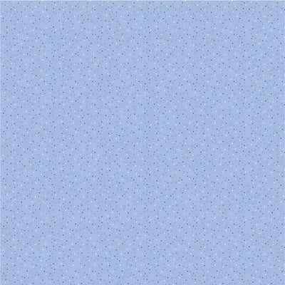 Tela de Algodón Olvida Me Not Azul Brillante - 44"/45" Por Yarda