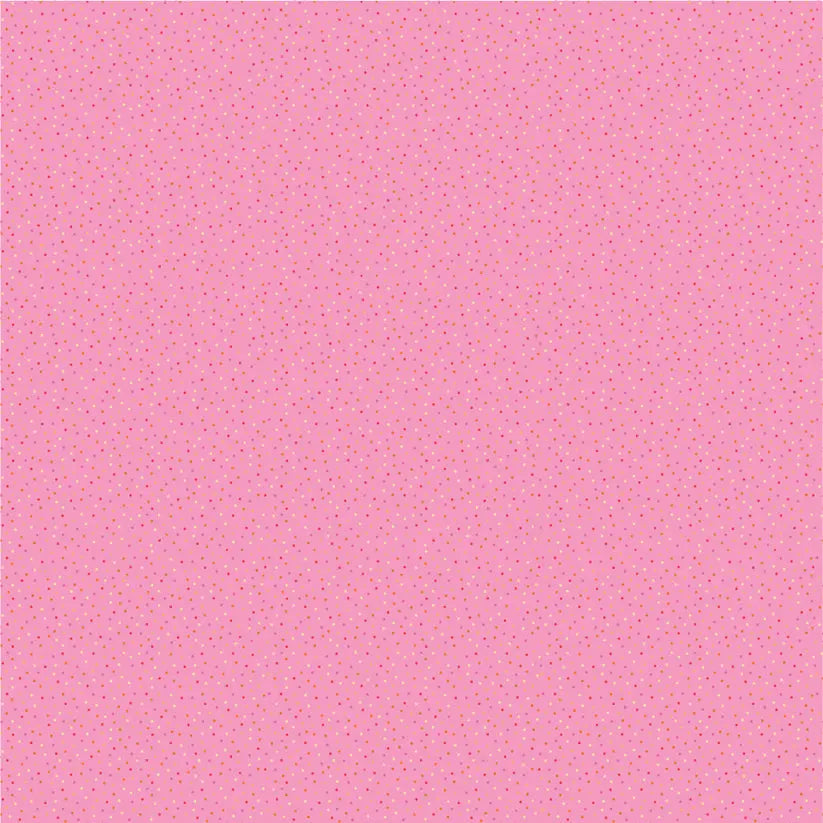 Bright Pink Petunia Cotton Fabric - 44"/45" Per Yard
