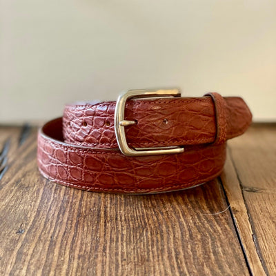 Full Skin Belt in British Tan Matte