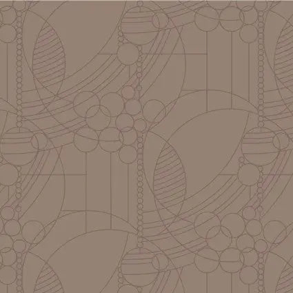 Brown Earth Palette March Balloons Cotton Wideback Fabric