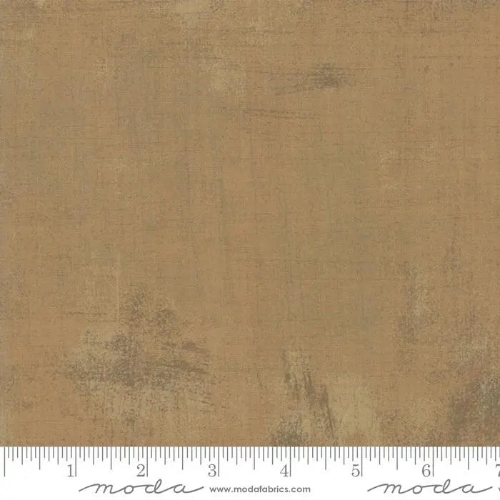 Brown Grunge Basics Caramel Fabric Per Yard