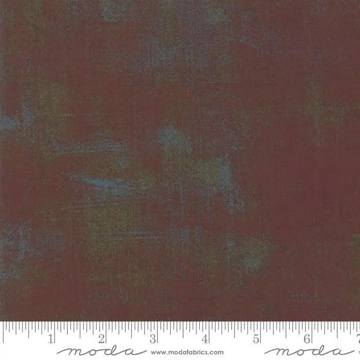 Brown Grunge Basics Hot Cocoa Fabric - 44"/45" Per Yard