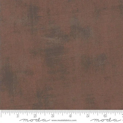Brown Grunge Basics Rum Raisin Fabric 44"/45" Per Yard