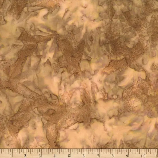 Brown Toast Watercolor Waves Wideback Fabric