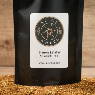 Brown Za’atar – Earthy Mediterranean Spice Blend, 1/2 lb - Korvel