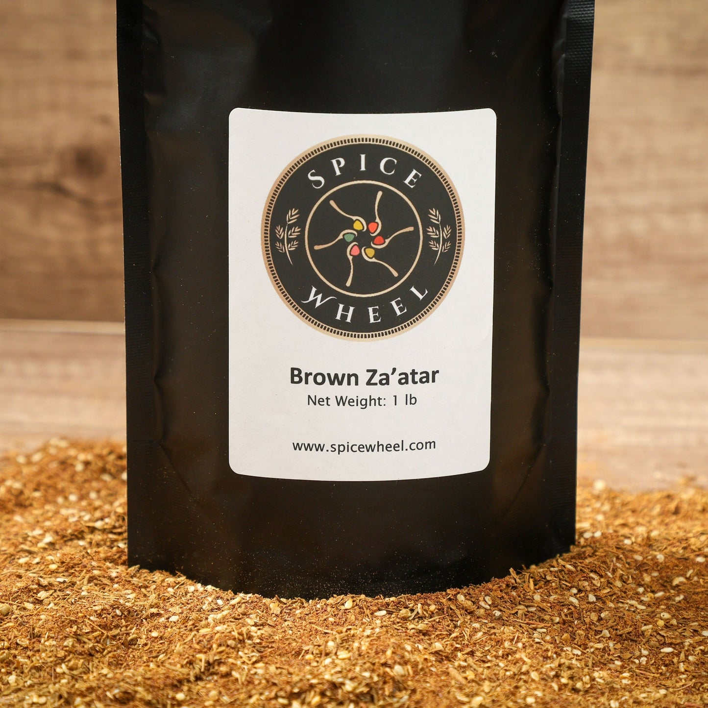 Brown Za’atar Spice Blend – 1 lb Bulk Mediterranean Seasoning