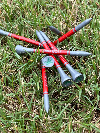 Ohio Pride Buckeye Golf Tees - Durable & Stylish - Korvel