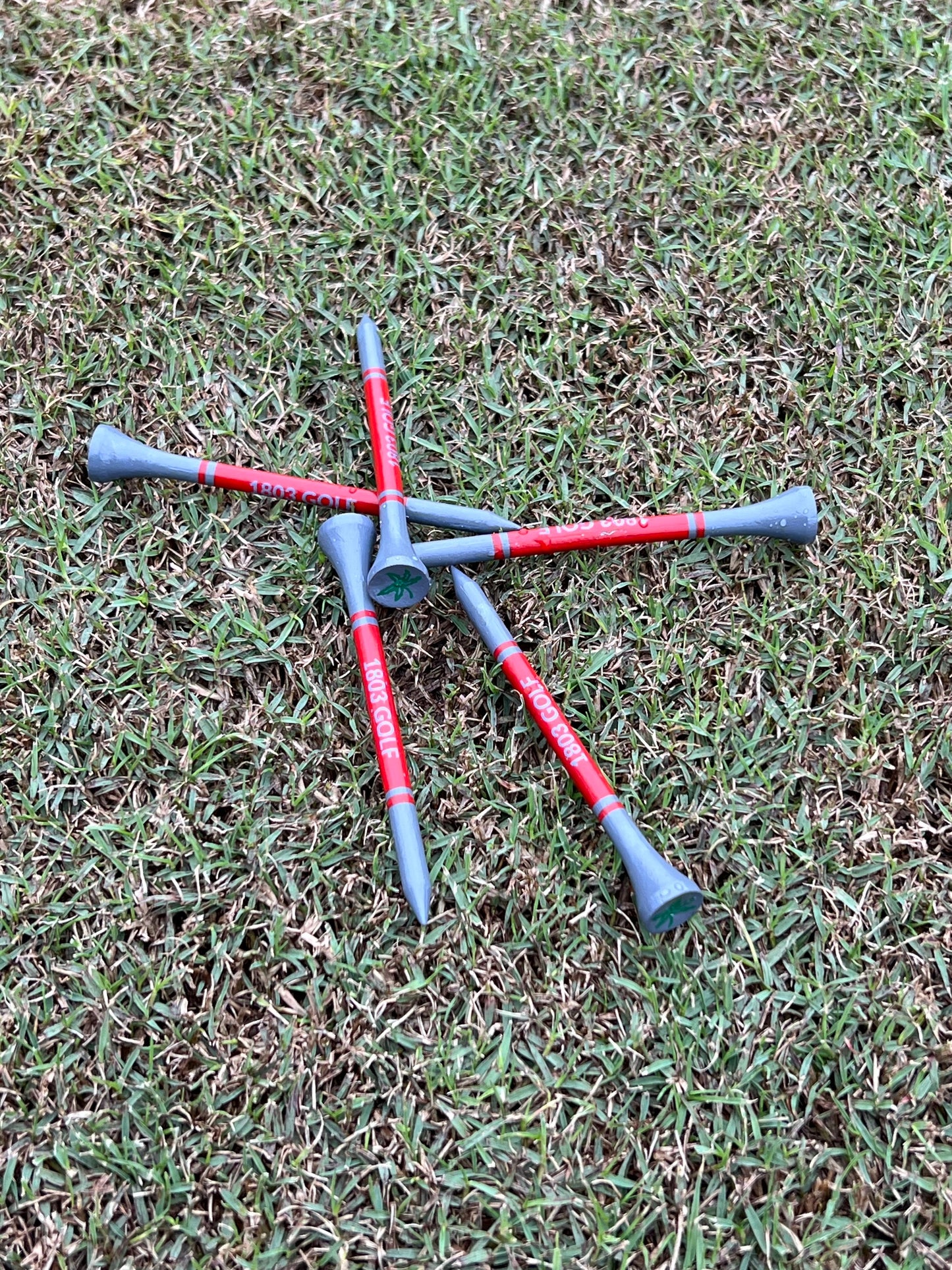Ohio Pride Buckeye Golf Tees - Durable & Stylish - Korvel