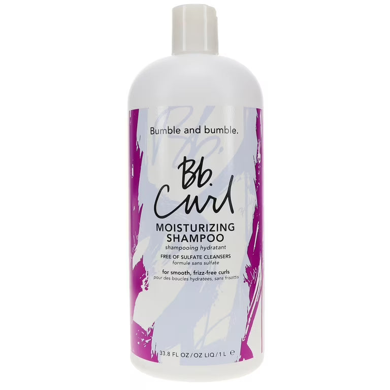 Shampoo Curl Conscious de Bumble & Bumble pour cheveux fins à moyens - 33,8 fl oz