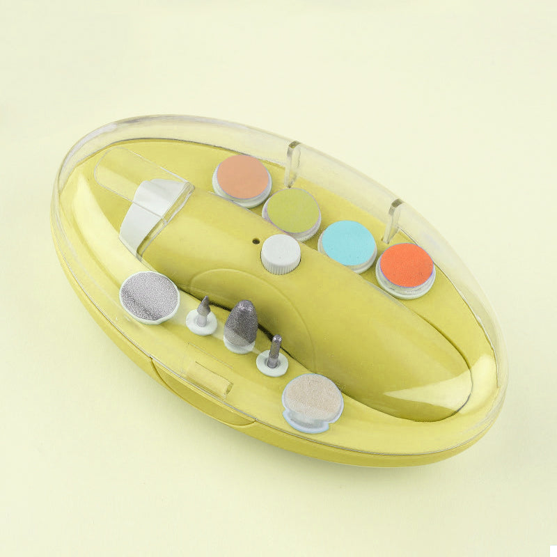 Electric Baby Nail Trimmer USB Charging Kids Infant Baby Cutter Nail Care Baby Trimmer Manicure Clipper Scissors - Korvel