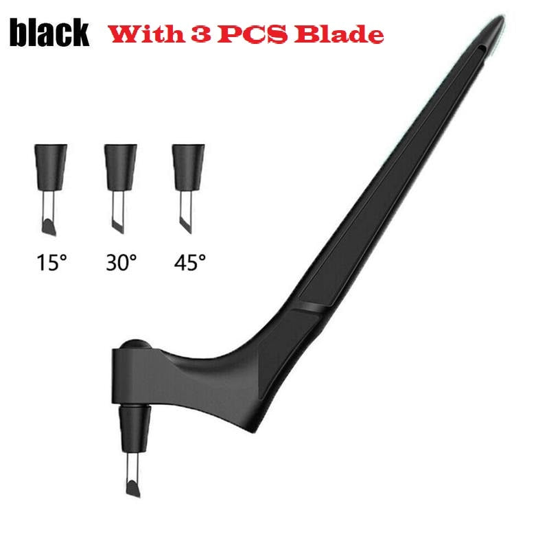 Craft Cutting Tools 360 Rotating Blade Paper-Cutter 3 Replace Blade Craft Cutting Knife DIY Art Wear-Resisting Art Cutting Tool - Korvel