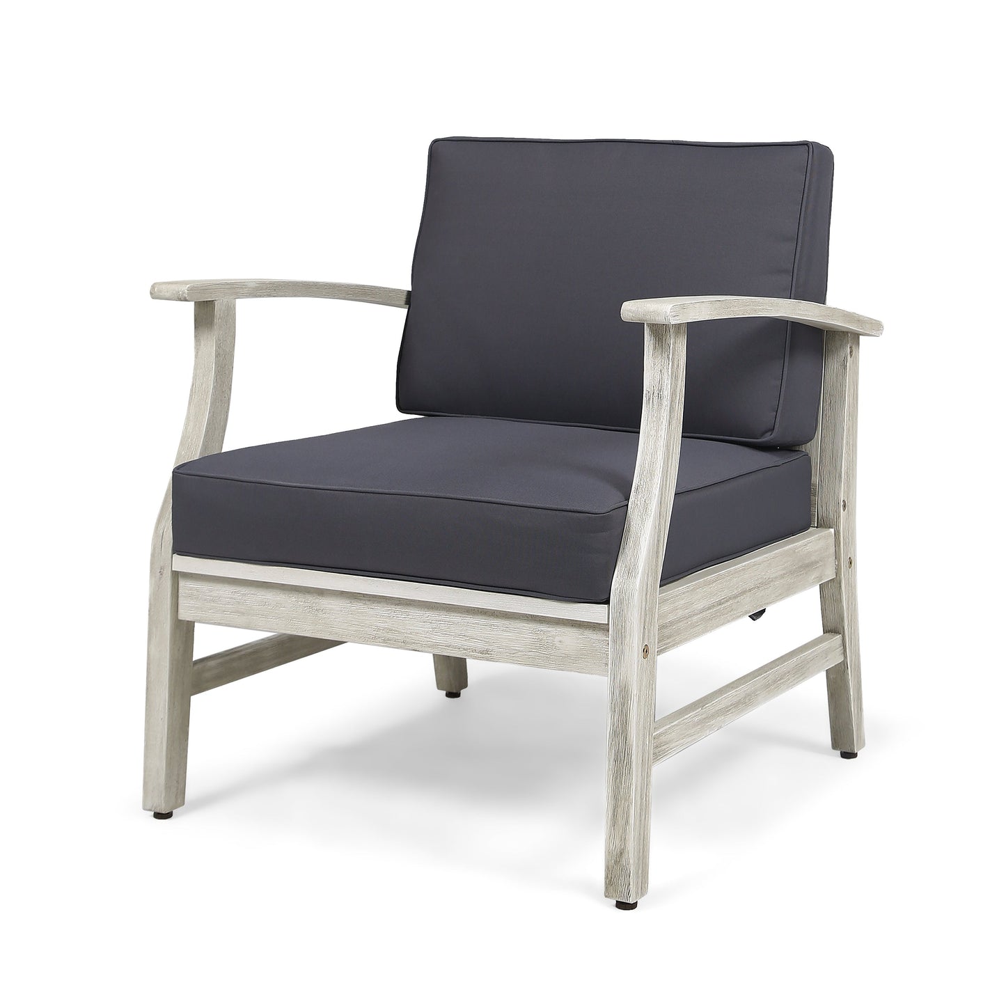 PERLA CLUB CHAIR, LIGHT GREY - Korvel