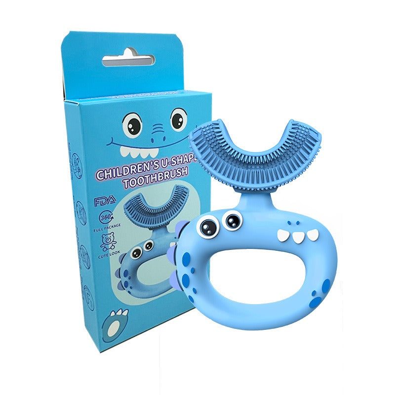 Children's toothbrush Tiktok silicone baby toothbrush - Korvel