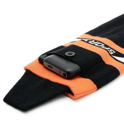 Chaussettes de Crew Électriquement Chauffées Premium pour le Confort d'Hiver