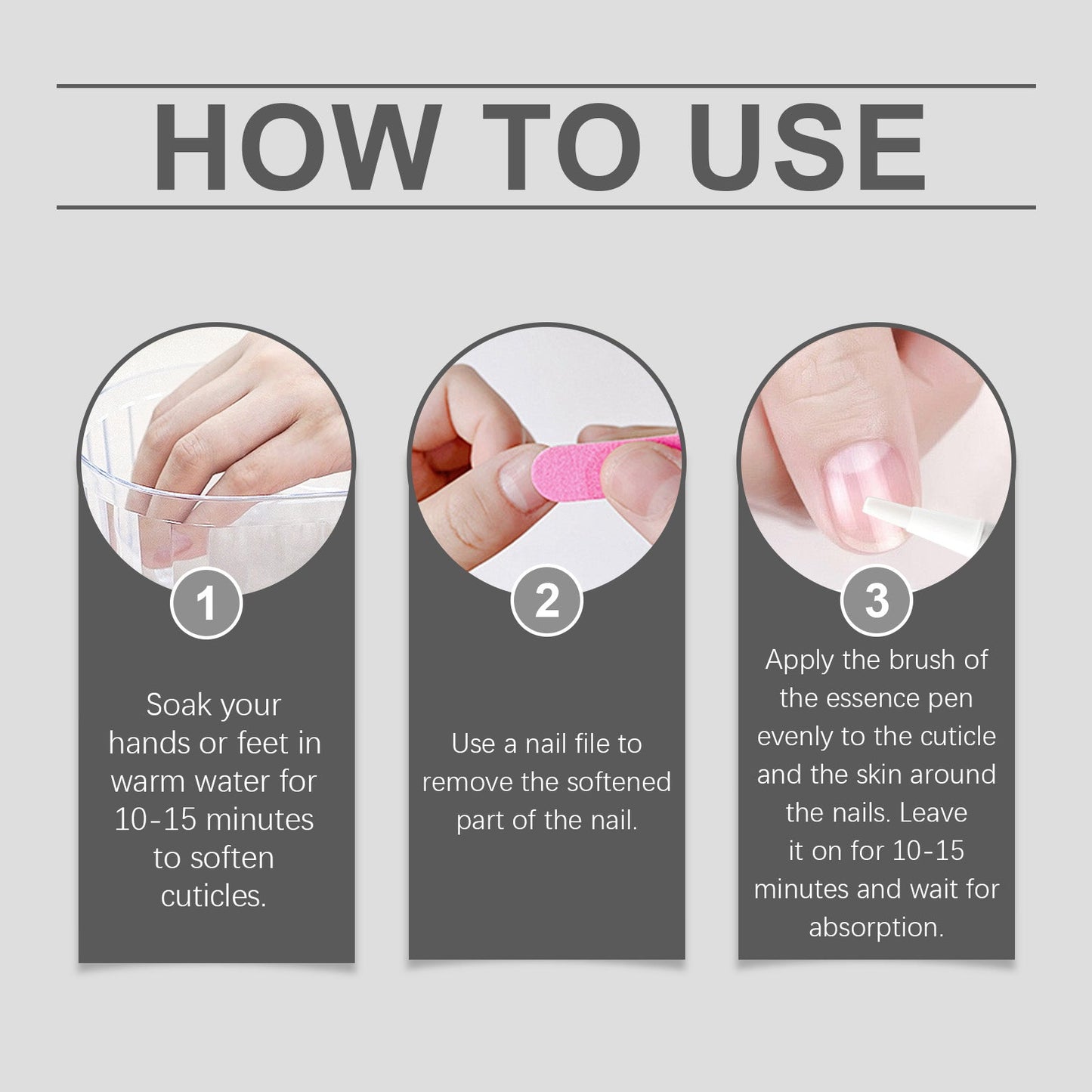 Nail Care Essence Pen, Fingernail Edge Soft Moisturizing Nail Surface Moisturizing And Nourishing Pen - Korvel