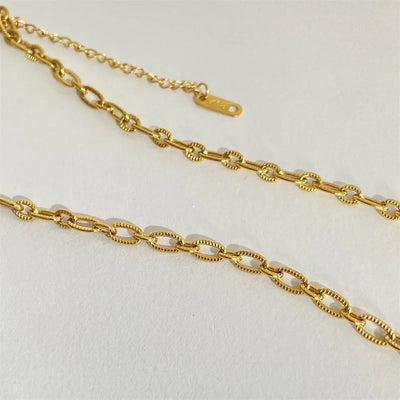 Titanium Steel Sun & Moon Necklace - Korvel