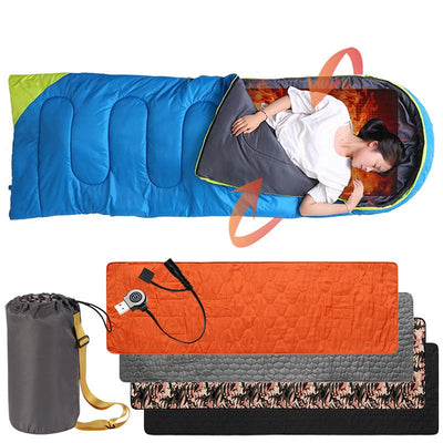 Winter New Smart Charging Portable Heating Sleeping Pad Outdoor Camping Sleeping Bag Pad Individual Camping Thermal Pad - Korvel