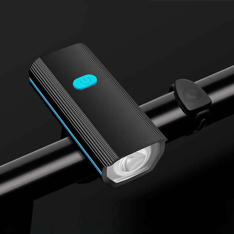 Bicycle lights, headlights, mountain bikes, night riding, charging, strong light flashlight, USB charging, horn lights, riding e - Korvel