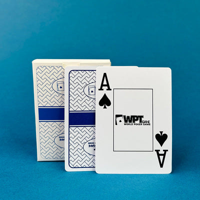 WPT Texas Hold'em Poker Cards. High - grade hard plastic, wholesale, full box, competition - spec, waterproof & anti - fold. - Korvel
