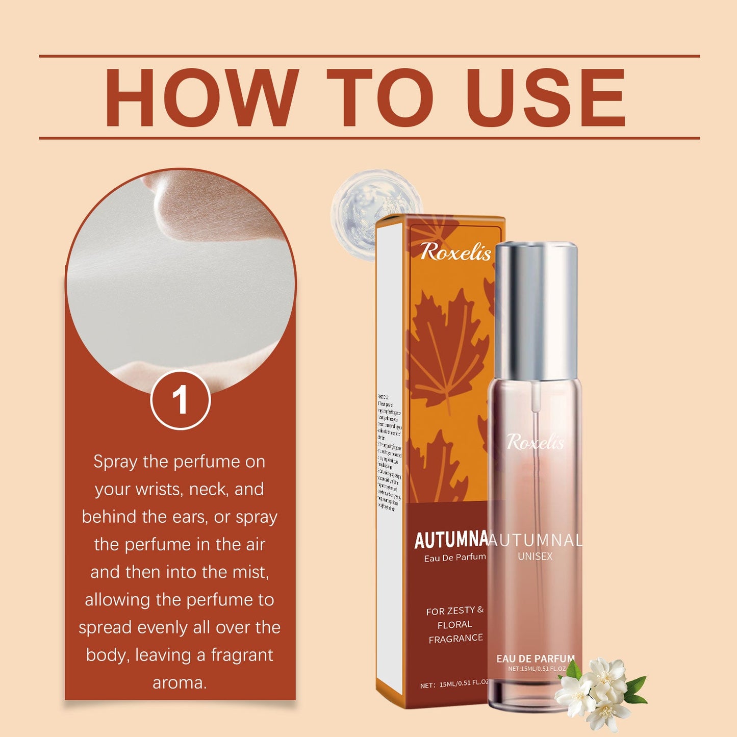 Autumn Perfume Citrus Flower Natural Fresh Light Fragrance Portable Lasting Fragrance Exudes Personal Charm Perfume - Korvel