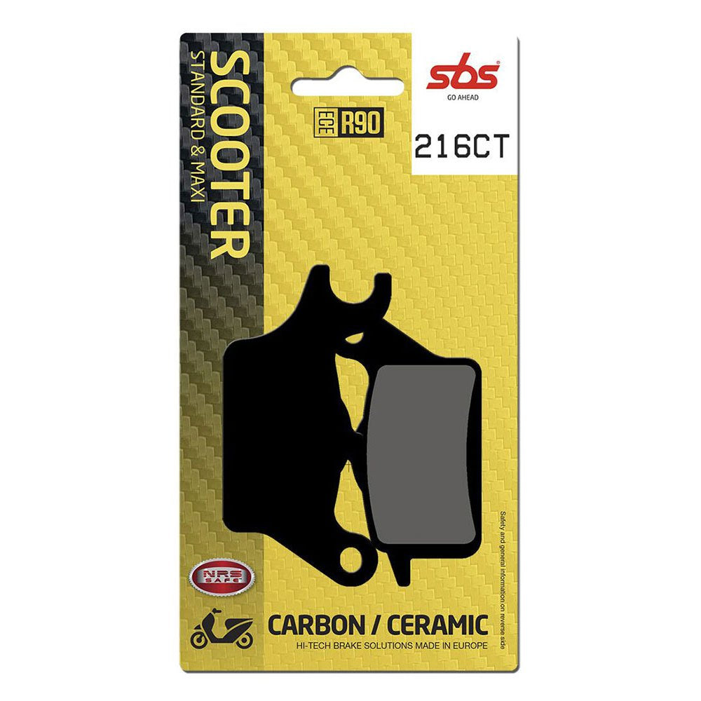 Pastillas de freno de cerámica de carbono SBS Hi-Tech Street 216CT