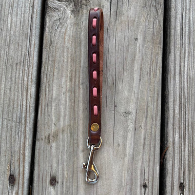 Stylish Leather Keychain Wristlets with Unique Designs - Korvel