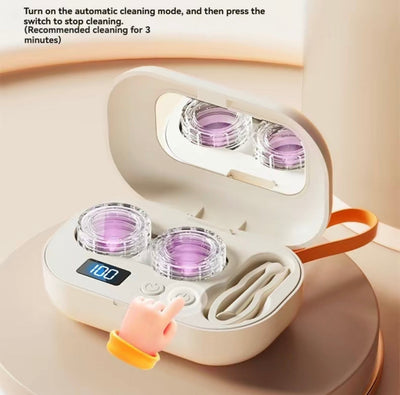 VisionGlow Contact Lens Cleaner Kit