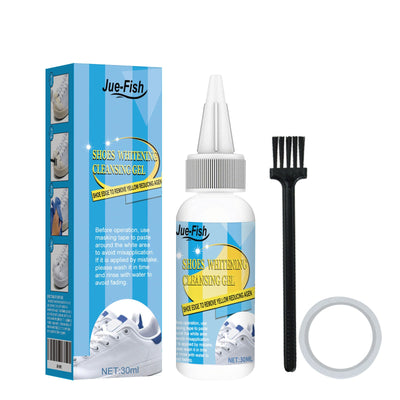 White Shoes Cleaner, White Shoes Strong Stain Removal Decontamination Yellow Whitening Cleaner - Korvel