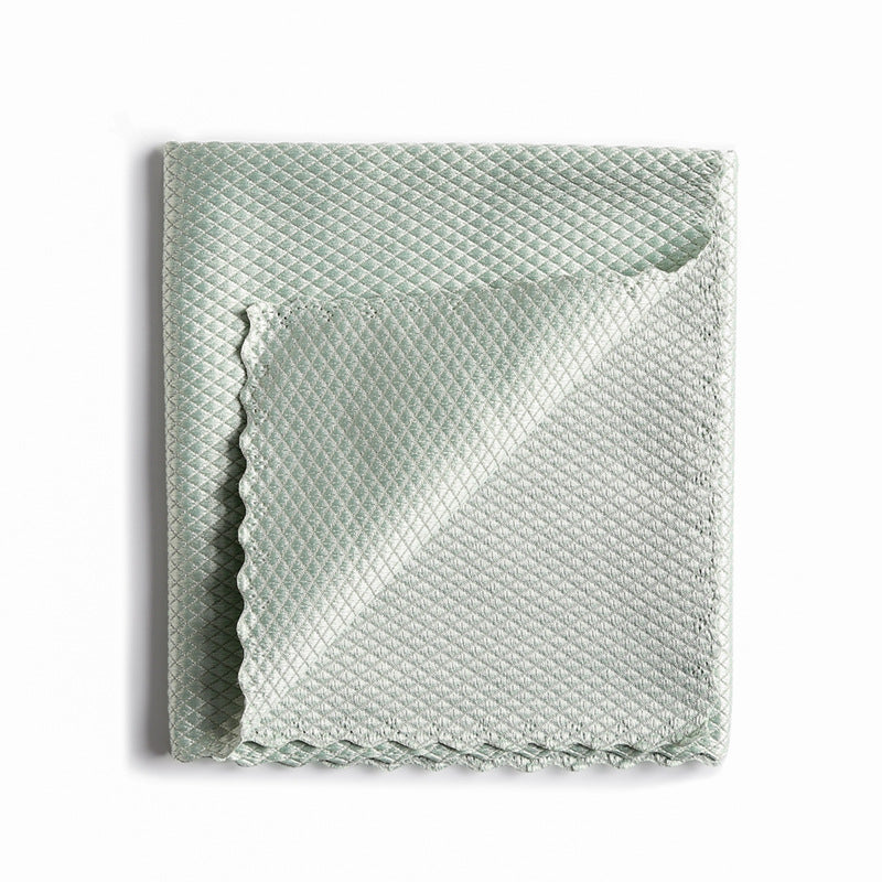 Fish Scale Rag Absorbs Water And Is Not Easy To Lose Hair Kitchen Dishcloth Wipes Glass Without Leaving Prints For Household Cleaning Fish Scale Cloth - Korvel