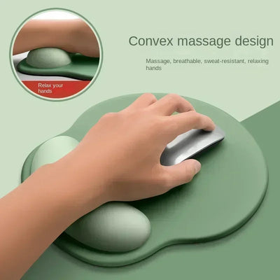 Gradient Mouse Pad Wrist Guard with Logo Female Wrist Guard Mouse Pad Wrist Support Computer Silicone Mouse Pad Wholesale - Korvel