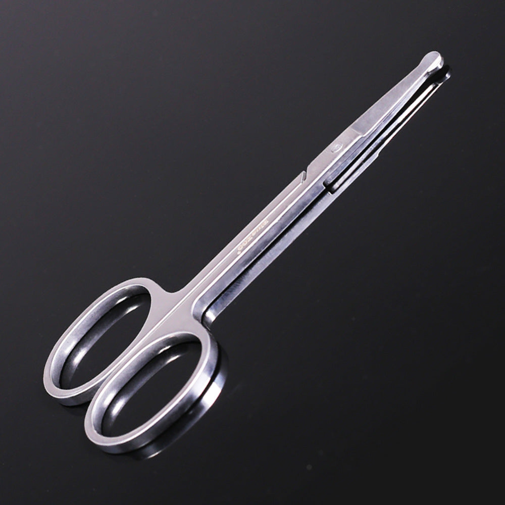 Tondeuse à poils de nez en acier inoxydable premium - 9 cm