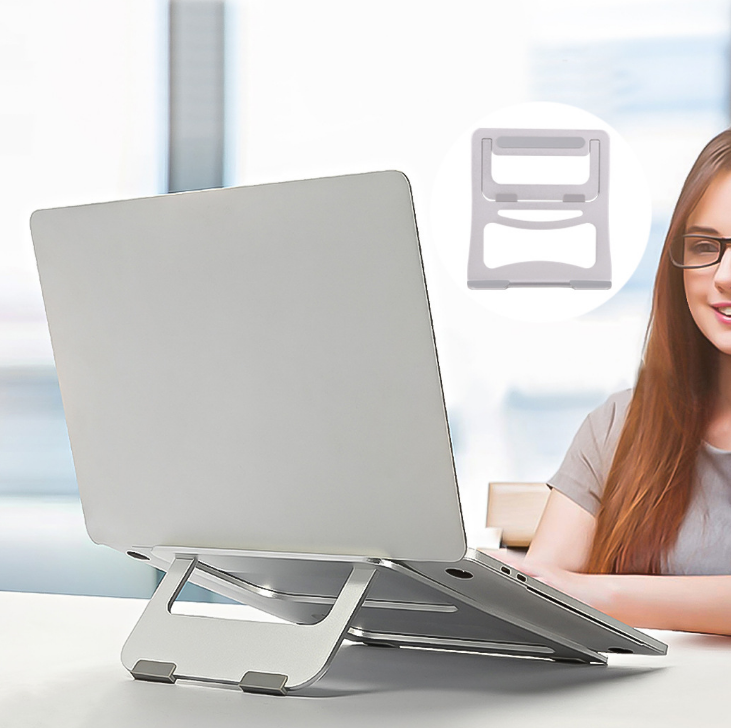 Premium Aluminum Laptop Stand with Cooling Base