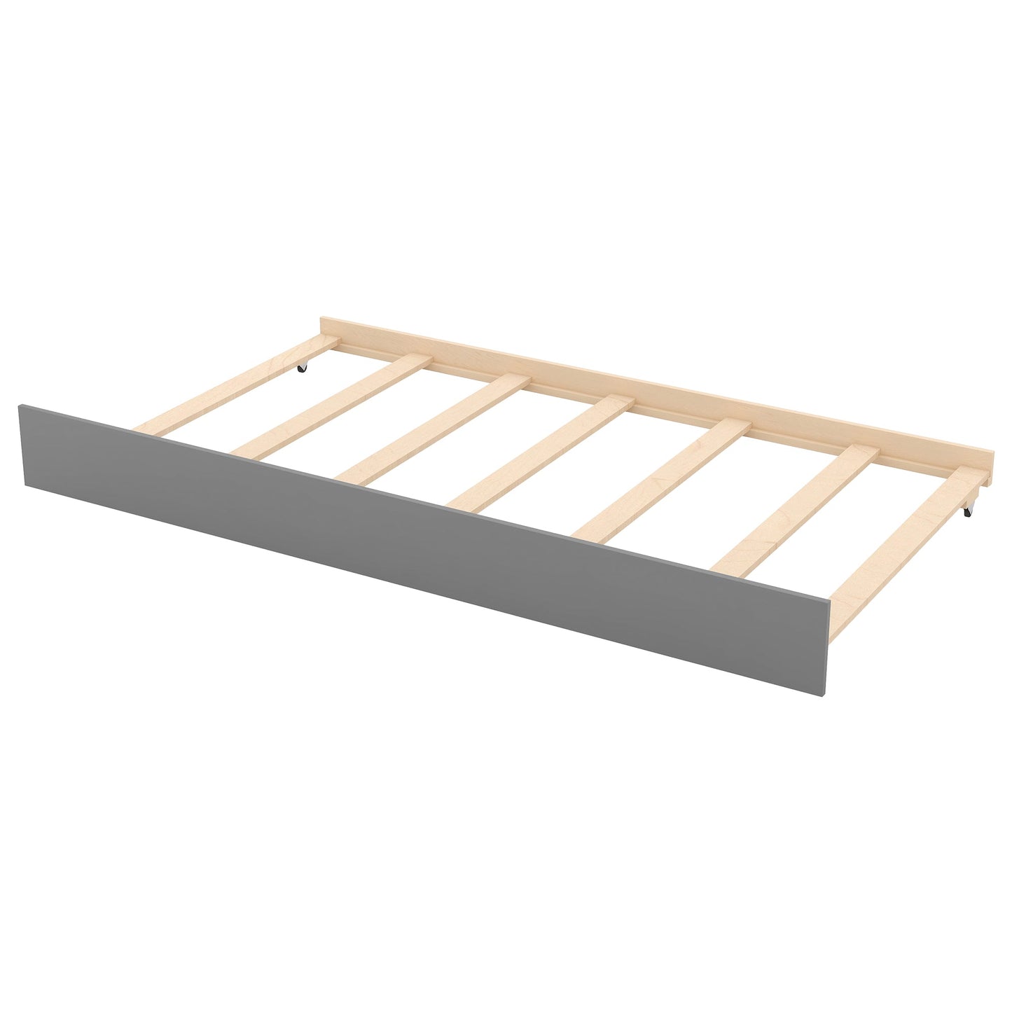Twin or Double Twin Daybed with Trundle Gray - Korvel