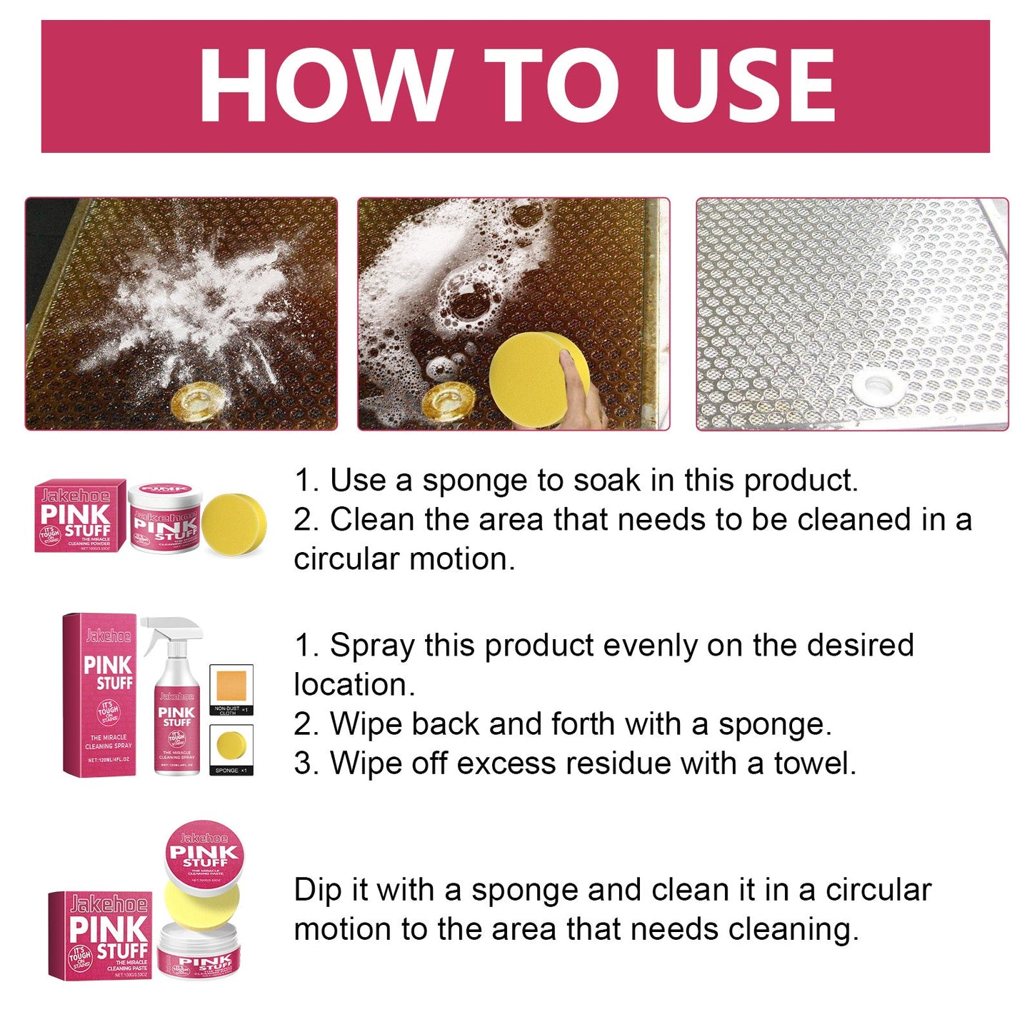 The Miracle Cleaning Paste, Kitchen Fume Cleaning Cream Powerful Multi-Effect Cleaning Oil Stains - Korvel
