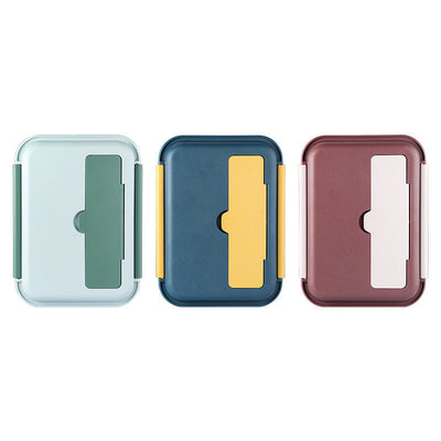 Premium 304 Stainless Steel Double-Sided Lunch Box with Soup Bowl